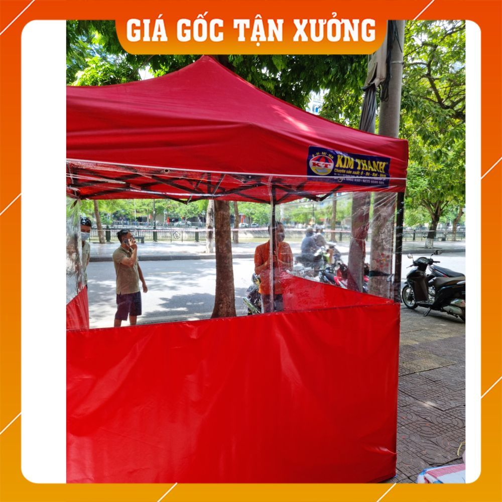 [Nặng 28 KG] Nhà Bạt Di Động Đa Năng 3M X 3M Có Bạt Che 3 Mặt Che Nắng, Che Mưa Ngoài Trời, Che Nắng, Che Mưa Ngoài Trời