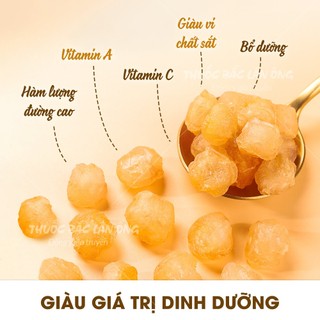 Long nhãn khô Hưng Yên 500g, thơm, không tẩm đường, vị ngọt tự nhiên, nấu chè, pha trà - Lãn Ông