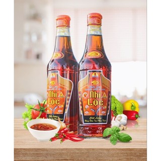 [Nước Mắm Kho 20N] Chai Thủy Tinh 490ml Nước Mắm Nhĩ Cá Cơm Truyền Thống Nguyên Chất 20 Độ Đạm Hiệu Con Cá Vàng