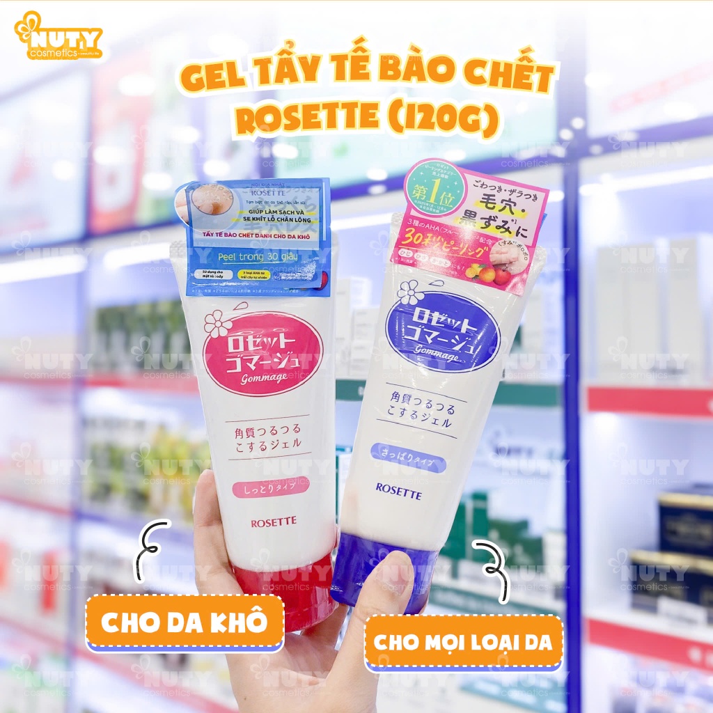 Ảnh Gel Tẩy Da Chết Rosette Gommage Peeling Gel (120g) 3