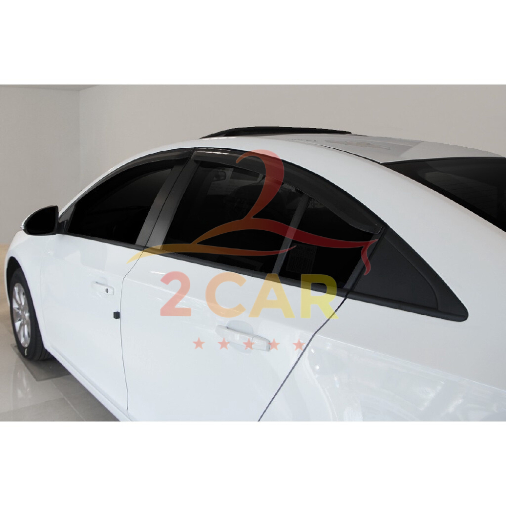 Vè che mưa nhựa đen xe Chevrolet Cruze, Lacetti 2003- 2020, 2021 - Hàng đẹp