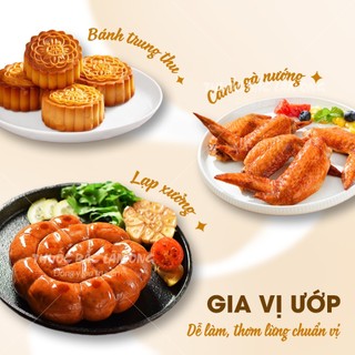 Nguyên liệu ngâm mai quế lộ 9 vị, đã rang thơm nghiền vụn tặng kèm túi lọc, ngâm 1 tuần sử dụng được