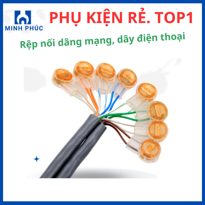 Rệp nối dây mạng, dây điện thoại , Rệp nối cáp đồng UY K1 (khoảng gần ...