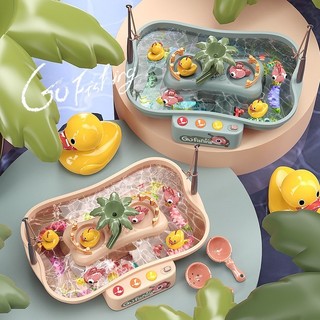 Đồ Chơi Câu Cá, Bộ Đồ Chơi Câu Cá Câu Vịt Trên Đảo ,Có Đèn Nhạc Nước Vui Nhộn Tư Duy Cho Bé ( Câu cá có nhạc )