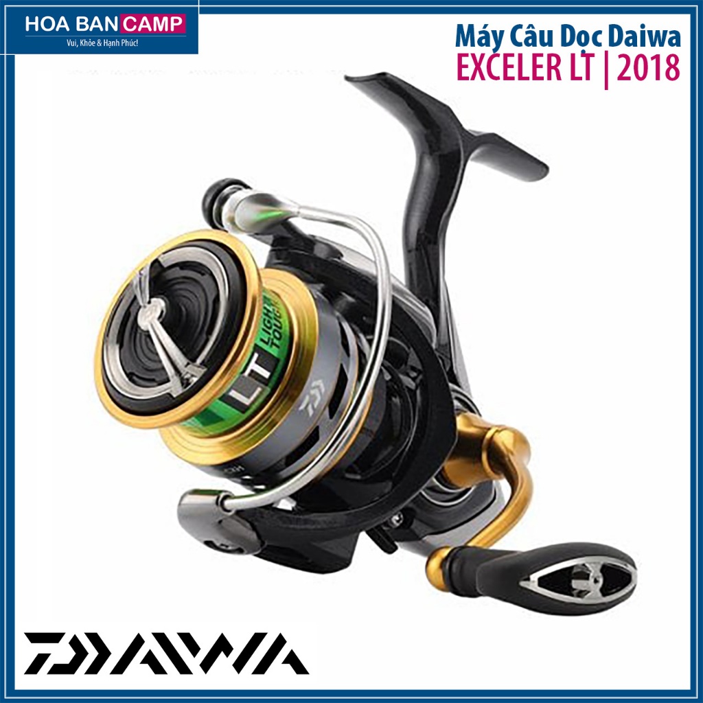 Máy Câu Dọc Daiwa Exceler LT | 2018 - LT Concept, Air Rotor, Air Bail ...