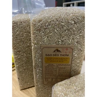 Gạo Lứt Đài Thơm Dẻo Hữu Cơ - 1kg - Gạo lứt trắng đài thơm