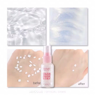 Xịt Khoáng Nhũ Cấp Ẩm SVMY Lót Nền Giữ Chặt Cố Định Lớp Makeup Fixer Spray Lâu Trôi Da Căng Bóng