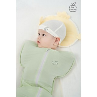 La pomme AW2024 Nhộng chũn ngủ sơ sinh La Pomme hoạ tiết cho bé
