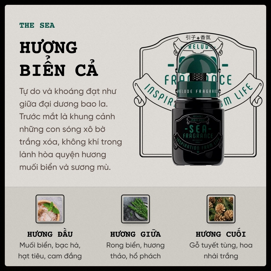 Nước Hoa Ô Tô Cao Cấp PRELUDE Hương Nước Hoa Pháp - Sang Trọng, Cổ điển, Thanh Lịch