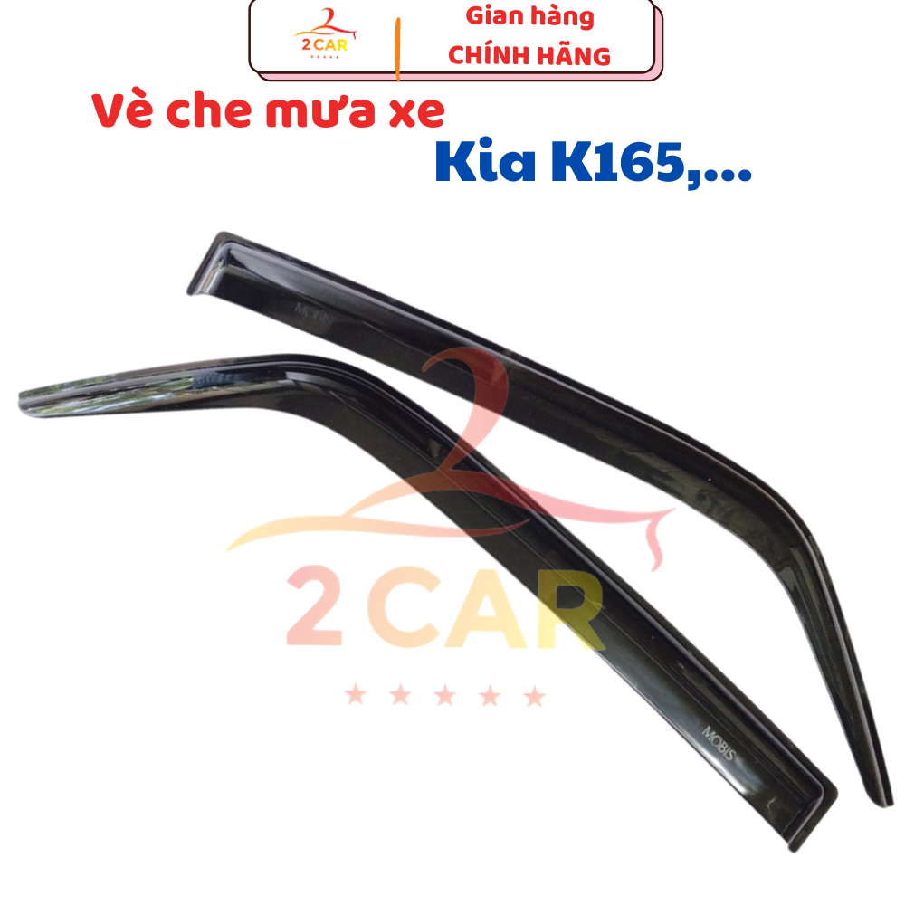 Vè che mưa xe tải xe Kia K165, K190, K140, K125, K300, K2700, K3000 nhập khẩu Hàn Quốc