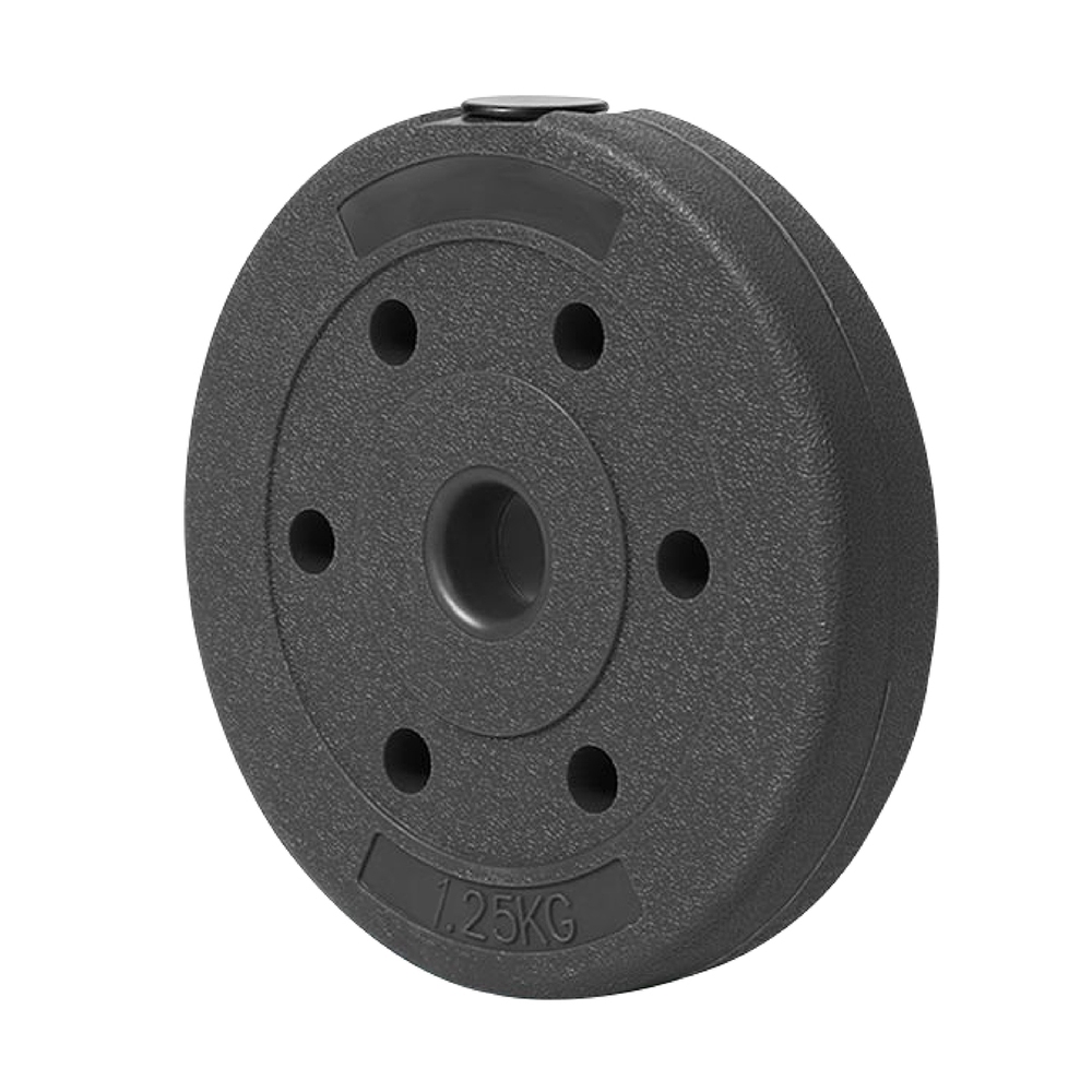 Ảnh BG - Tạ miếng nhựa PVC 15KG đặc ruột tạ bánh nhựa tạ đĩa 3