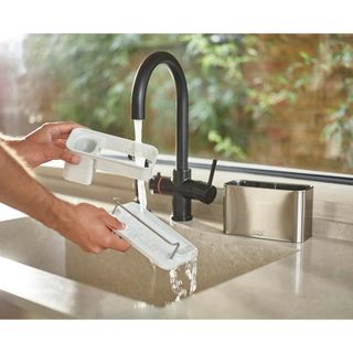 HCM Hộp đựng đồ cọ rửa Surface Sink Joseph 851693 màu bạc model 2024  GermanySnT 510092