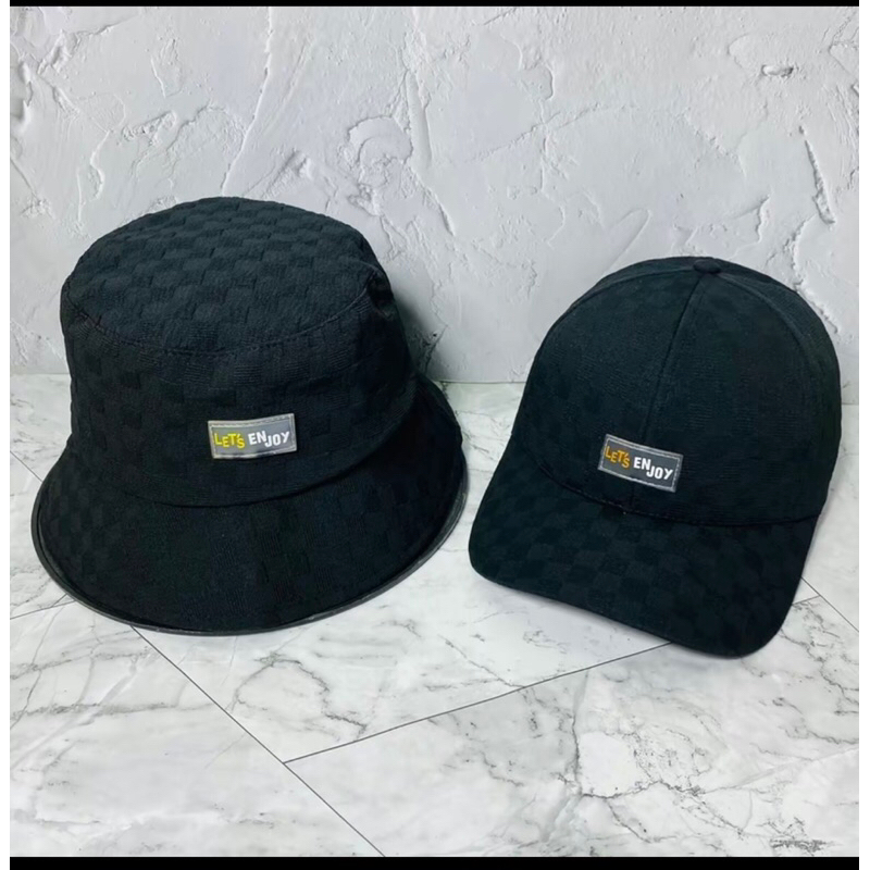 COMBO 1 CẶP NÓN KẾT+VÀNH NAM NỮ CHẤT XỐP CAO CẤP LOGO ENJOY SIÊU ĐẸP