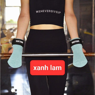-1 Đôi găng tay da bò thô ( da lộn ) thích hợp cho các bạn nữ tập Gym