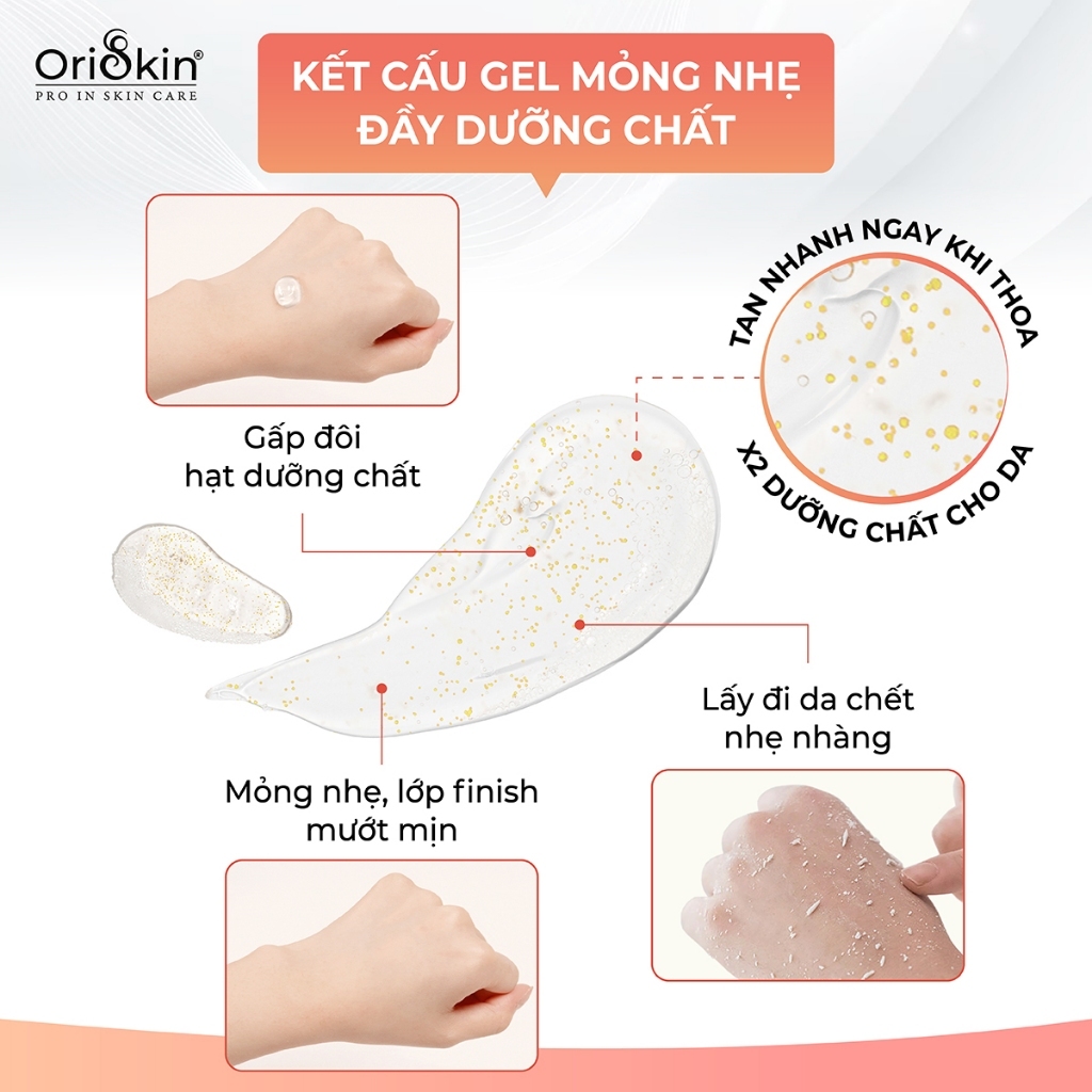 Ảnh Tẩy Tế Bào Chết Bưởi Hồng Grapefruit Exfoliator Giúp Dưỡng Ẩm Làn Da Mịn Màng Oriskin 60ml 2