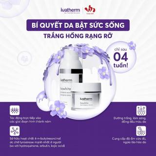 Kem Dưỡng Ivatherm Ivawhite Lotion Cream Hỗ Trợ Cải Thiện Nám Làm Sáng Da 50ml