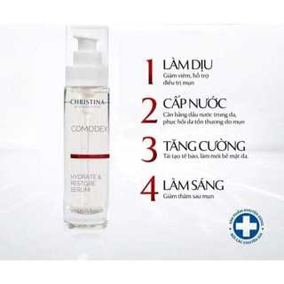 Serum Christina Comodex Hydrate & Restore Serum Cấp Nước và Tái Tạo Da 30ml