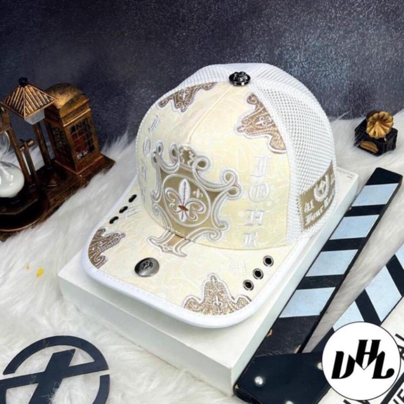 MŨ LƯỠI TRAI PHỐI KẾT CHỮ THẬP FULL TAG CAO CẤP DÂN CHƠI VẢI DÀY SIÊU ĐẸP