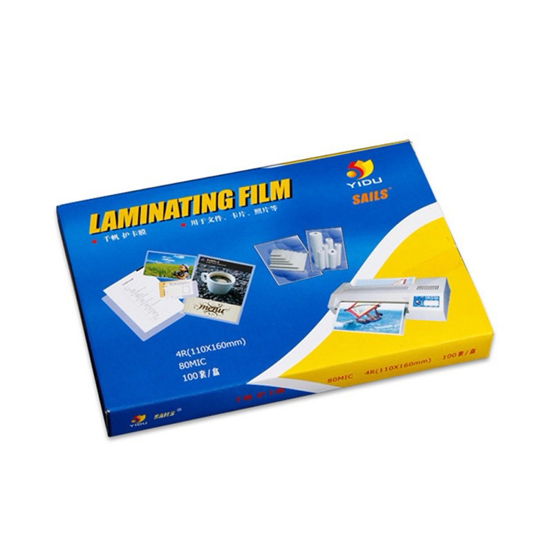 [SỈ] MÀNG ÉP ( GIẤY ÉP ) PLASTIC 125MIC , TẬP 100 TỜ 1,3KG - VPP QUỐC HUY.