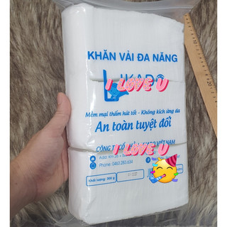 -Khăn khô phun xăm 1 bịch nặng 300 gram rất tiết kiệm, khăn lau em bé