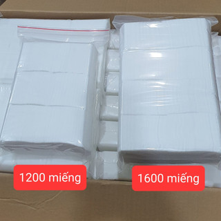 KHĂN KHÔ 1200 MIẾNG DÙNG TRONG SPA , PHUN XĂM THẨM MĨ, HOẶC DÙNG TẨY TRANG