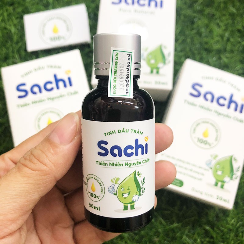 Tinh Dầu Tràm Nguyên Chất Sachi 30ml Hỗ Trợ Giúp Giảm Chướng Bụng, Đầy Hơi, An Toàn Cho Trẻ Nhỏ