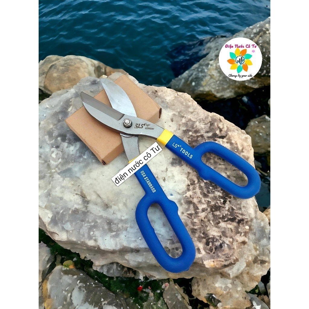 Kéo cắt tôn cắt sắt cắt lưới & thép 10inch LS+ dài 250mm | Shopee Việt Nam