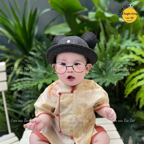 (HÀNG CÓ SẴN) Set đồ cho bé trai bé gái chất vải đũi mềm mại thoáng mát cho bé 6-15kg