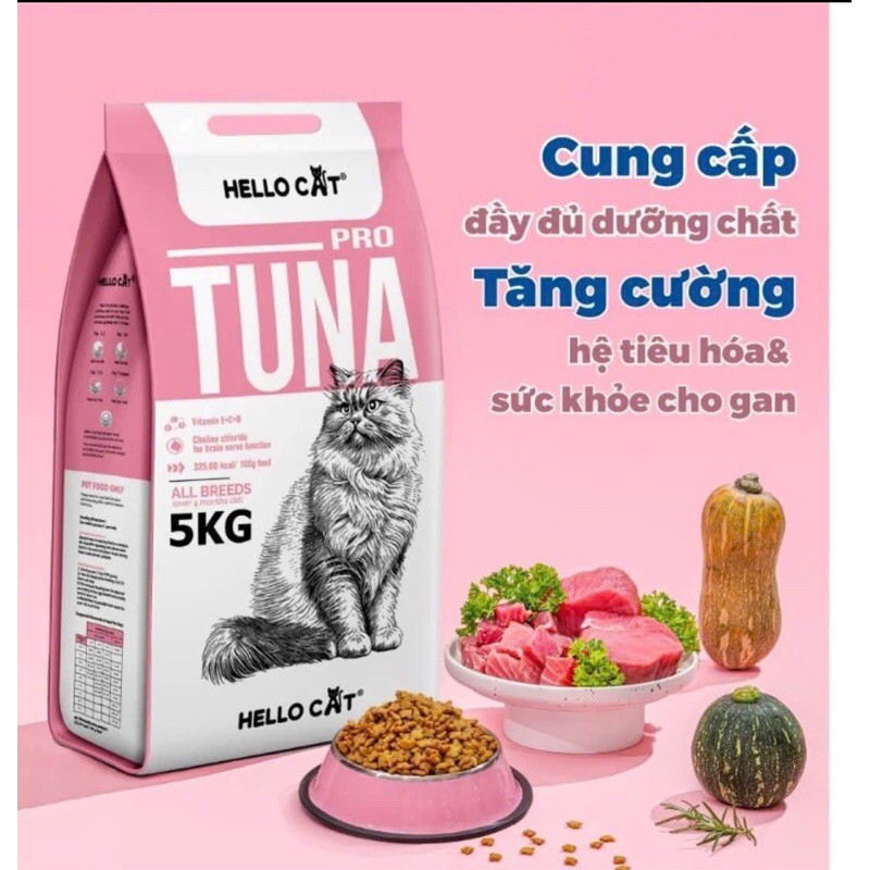 Product image Hello cat Tuna là thức ăn cho mèo mọi lứa tuổi