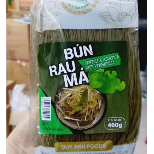 Bún rau má 30% lá rau nguyên chất Duy Anh Food 400gr, phù hợp eatclean ...