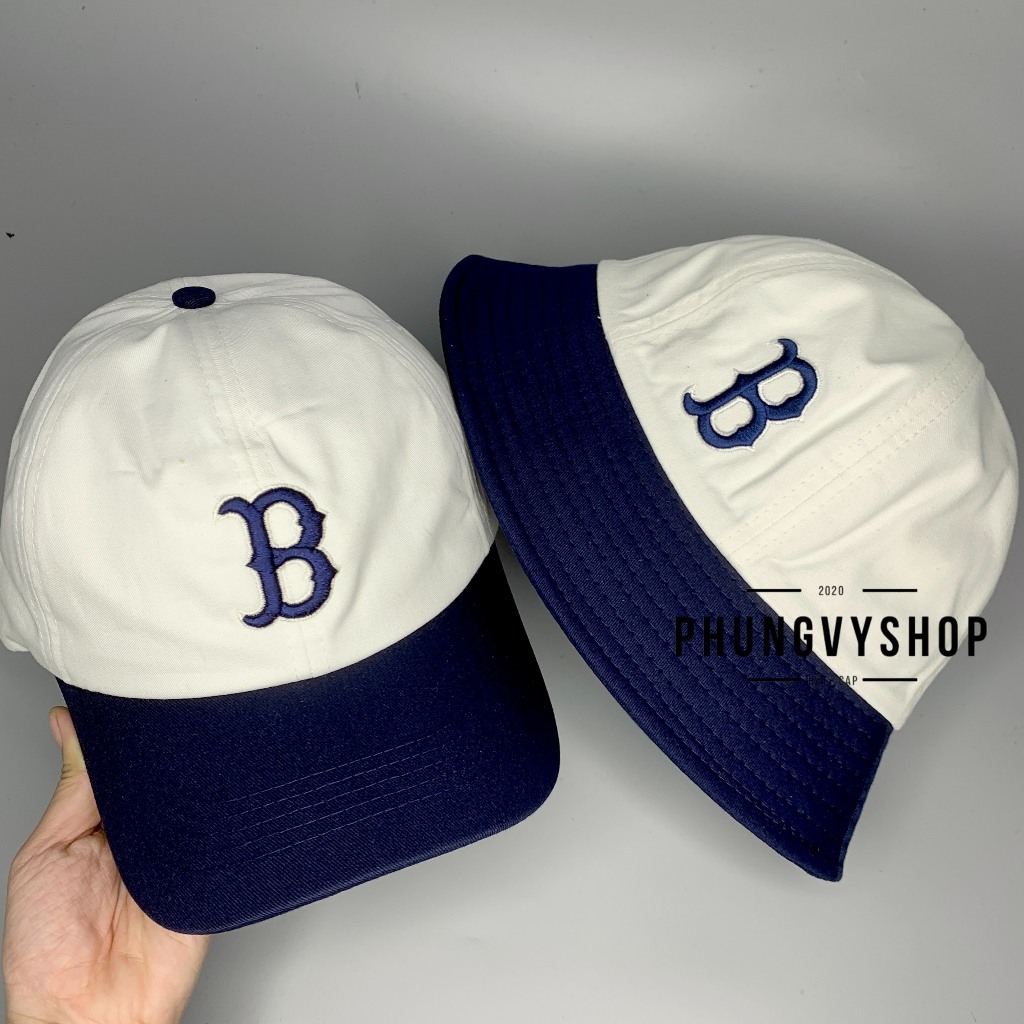 I Đủ bộ người lớn trẻ em gia đình cặp đôi IMũ bucket tai bèo vành nón lưỡi trai unisex nam nữ phungvyshop ((B XANH ĐEN))