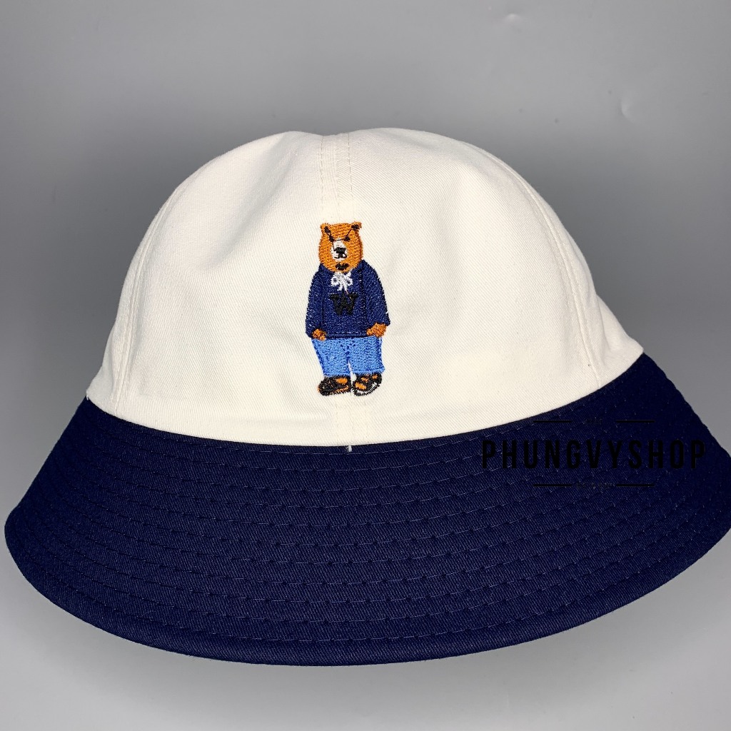 Có đủ bộ người lớn trẻ em gia đình cặp đôi I Mũ bucket tai bèo vành nón lưỡi trai unisex nam nữ phungvyshop-( MÚI GẤU W)