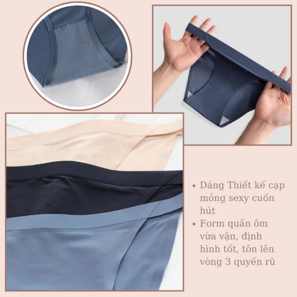 Quần lót su 08, Quần lọt khe su dây hông không lộ viền