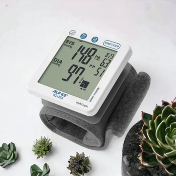 Máy đo huyết áp cổ tay ALPK2 K2_233 - Công Nghệ Nhật Bản | đo huyết áp tại nhà, theo dõi sức khỏe