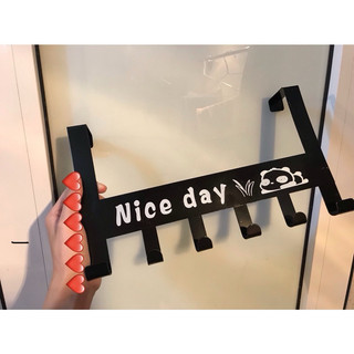 Móc treo đồ Nice Day màu đen bằng thép chống rỉ - Giải pháp hoàn hảo cho không gian sống gọn gàng.