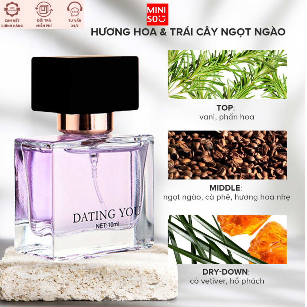 Miniso Dating You Perfume Miniso Mini Perfume Nước Hoa Nữ Cao Cấp