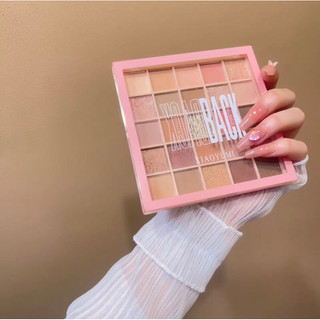 Bảng Phấn Mắt 25 Ô Back Back Màu Mắt Nhũ Mắt Chuẩn Màu Mềm Mịn Lâu Trôi Nội Địa Trung