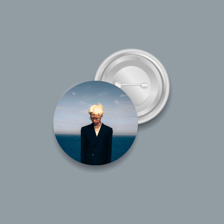 huy hiệu cài áo/badge/pin ca sĩ/ rapper Obito (đọc mô tả)