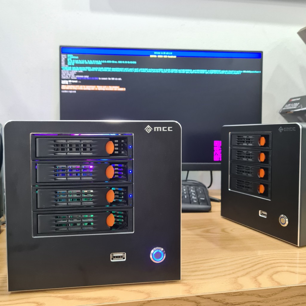 NAS Server 4 bays MCC A104 i3-4150/8G/32G/ DSM 7.2 (Update bản mới nhất ...