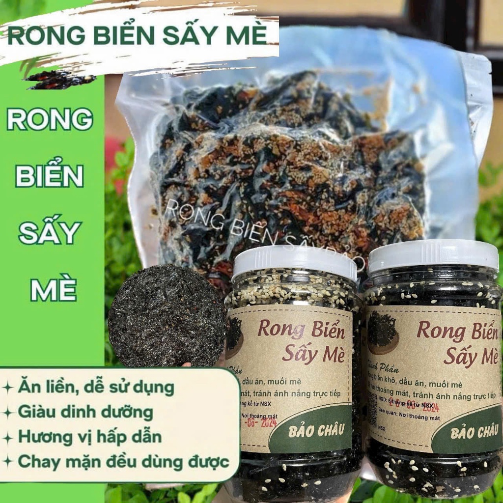 Rong biển sấy ăn liền hộp 70 gram | Shopee Việt Nam