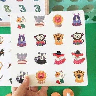 Đồ Chơi Gỗ Lật Hình Tìm Cặp Giống Nhau Cho Bé 12 Chủ Đề Rèn Luyện Trí Nhớ Và Khả Năng Quan Sát  (Ghi Nhớ/ Đối xứng)