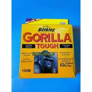 Dây cước câu cá Con Khỉ Gorilla (100m) đủ số