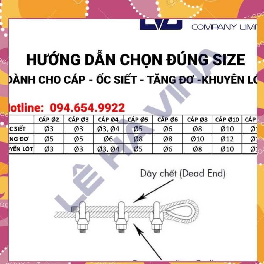 Khuyên Lót Cáp, Bẹn Cáp INOX 304 Cao Cấp Đủ Size Phi 6 8 10 mm - THÁI ...