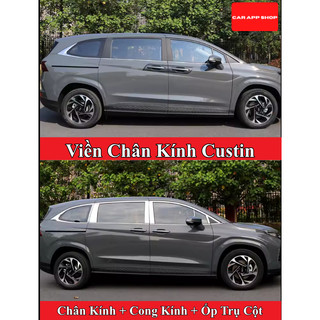 Viền Cong Kính , Nẹp Chân Kính Hyunhdai Custin Đời 2023, 2024+
