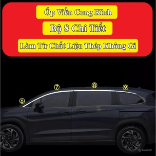 Viền Cong Kính , Nẹp Chân Kính Hyunhdai Custin Đời 2023, 2024+