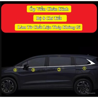 Viền Cong Kính , Nẹp Chân Kính Hyunhdai Custin Đời 2023, 2024+