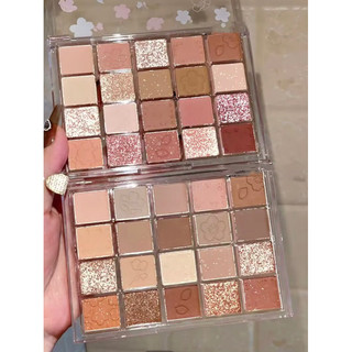 Phấn Mắt Lì Màu Lấp Lánh Màu Đất Chống Thấm Nước Lâu Trôi Trang Điểm Dạng Pallet