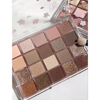 Phấn Mắt Lì Màu Lấp Lánh Màu Đất Chống Thấm Nước Lâu Trôi Trang Điểm Dạng Pallet