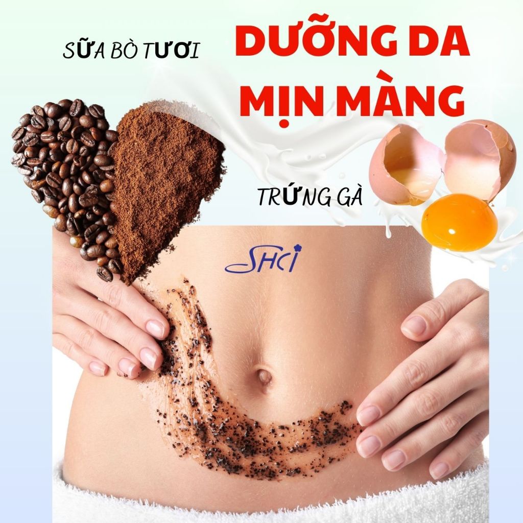 Tẩy Da Chết Toàn Thân Giúp Dưỡng Da Trắng Mịn Từ Cà Phê SHCI Coffee Body Polish (160G)