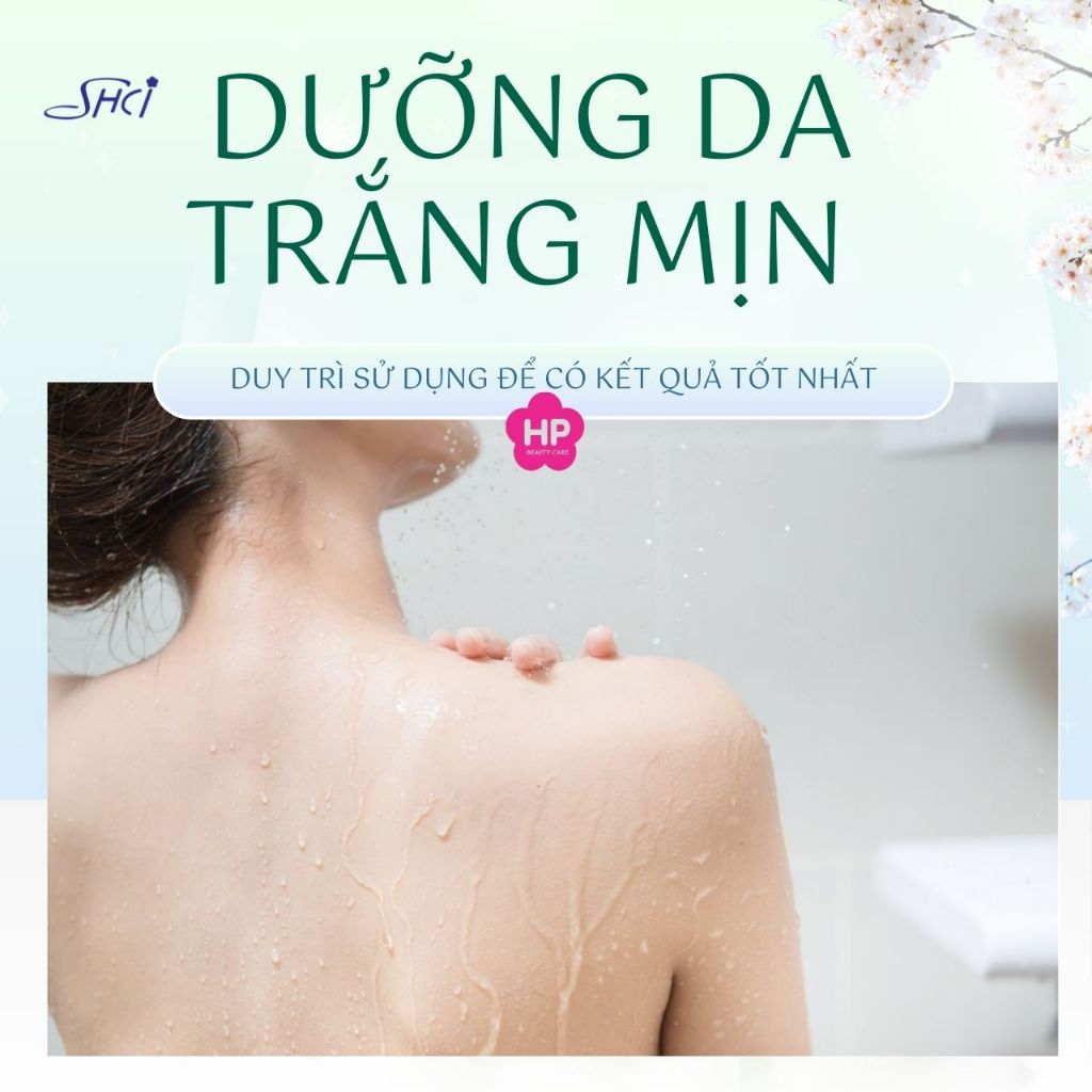 Sữa Tắm Giúp Dưỡng Da Trắng Sáng SHCI Hatomugi The Body Soap (800mL)